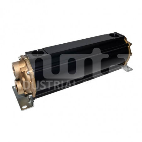 E135-411-2/CN-BR-D-AA Echangeur d'huile hydraulique, version marine avec drain et anodes