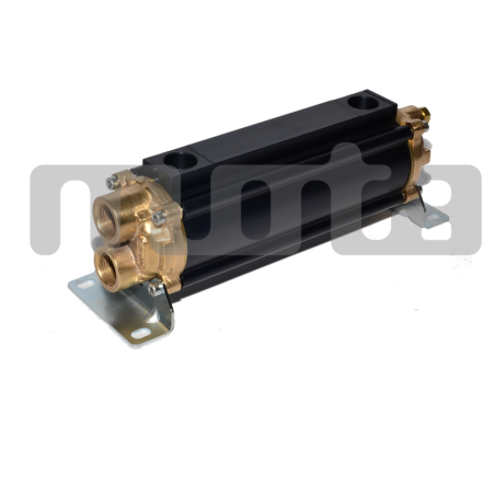 E065-241-2/CN-BR-D-AA Hydraulic oil cooler, marine version with drain and anodes